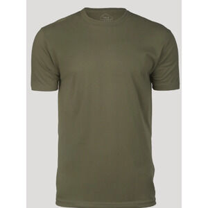 New True Classic Men's Crewneck T-Shirt, Military Green Size 2XL